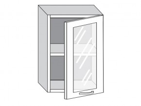 1.50.3 Шкаф настенный (h=720) на 500мм с 1-ой стекл. дверцей в Сибае - sibaj.magazinmebel.ru | фото