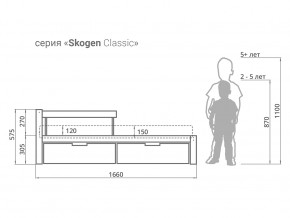 Кровать Svogen classic с ящиками и бортиком бежевый в Сибае - sibaj.magazinmebel.ru | фото - изображение 2