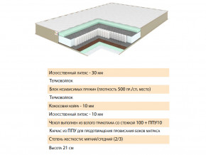 Матрас Тиссая 120х200 в Сибае - sibaj.magazinmebel.ru | фото - изображение 2