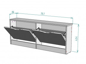 Обувница W101 в Сибае - sibaj.magazinmebel.ru | фото - изображение 3