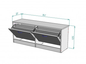 Обувница W55 в Сибае - sibaj.magazinmebel.ru | фото - изображение 3