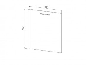 П 60 Комплект для посудомоечной машины 600 мм (цоколь + фасад) ЛДСП в Сибае - sibaj.magazinmebel.ru | фото