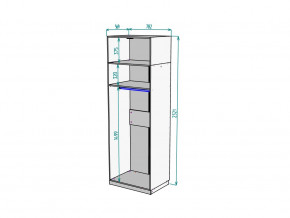 Шкаф Malta light H287 с антресолью HA2 Белый в Сибае - sibaj.magazinmebel.ru | фото - изображение 2