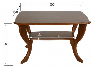 Стол журнальный Маэстро СЖ-01 орех в Сибае - sibaj.magazinmebel.ru | фото - изображение 2