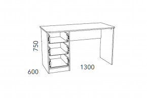 Стол письменный Фанк НМ 011.47-01 М2 в Сибае - sibaj.magazinmebel.ru | фото - изображение 3