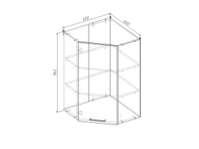 ВУ9 Модуль верхний Угловой МВУ9 в Сибае - sibaj.magazinmebel.ru | фото
